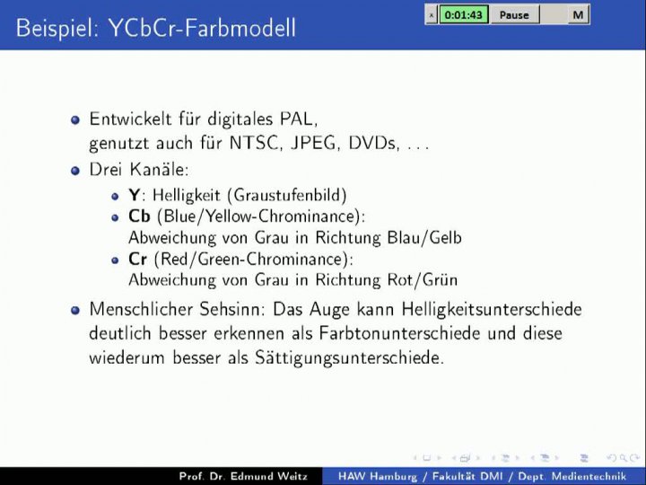 M2 2013-11-06 05 Anwendung - YCbCr