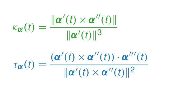 DG 2019-05-21 01 Krümmung und Torsion für reguläre Raumkurven
