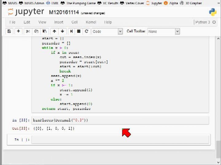 M1 2016-11-14 09 Umrechnung dezimal in binär mit Nachkommastellen und Perioden in Python