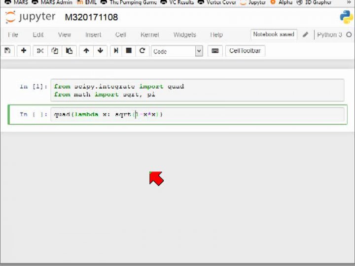 M3 2017-11-08 03 Numerische Quadratur (numerische Integration) in Python