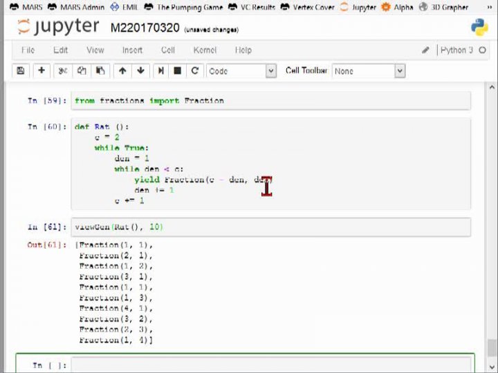 M2 2017-03-20 09 Cantors Aufzählung der rationalen Zahlen in Python
