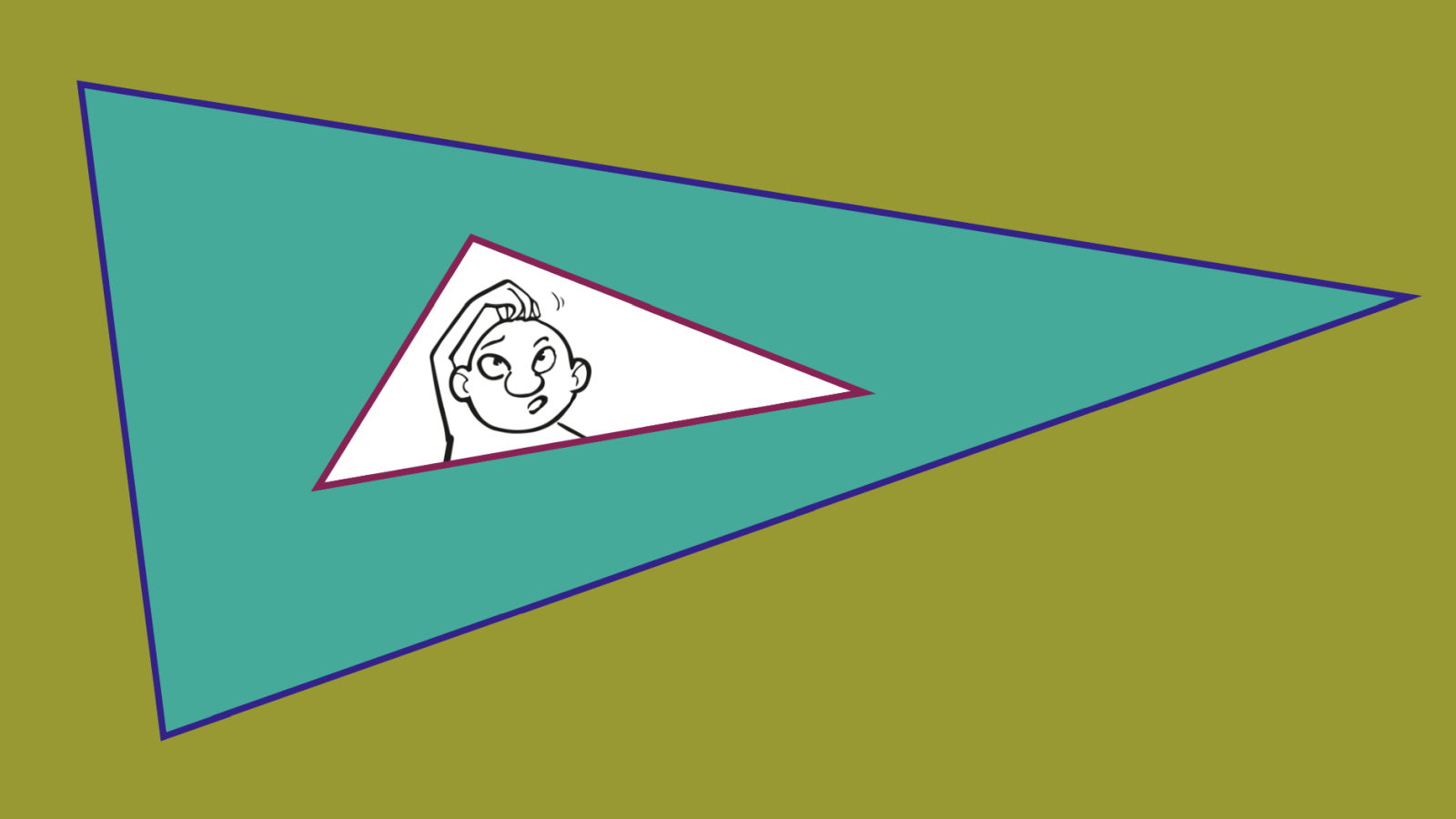 BW 2025-04-30 01 Knobelaufgabe: Dreieck rekonstruieren (Bundeswettbewerb Mathematik)