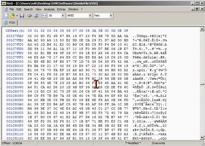 M2 2014-01-17 01 Anwendung - randomisierter Dateivergleich