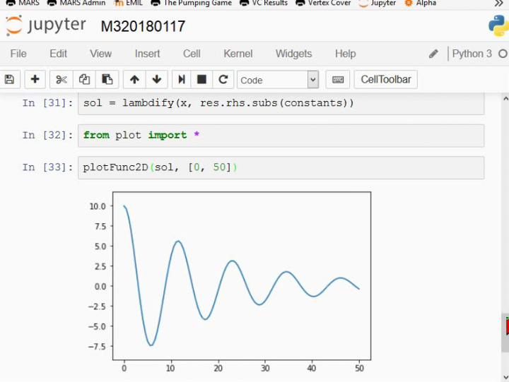 M3 2018-01-17 03 Symbolisches (analytisches) Lösen von Differentialgleichungen mit Computeralgebrasystemen