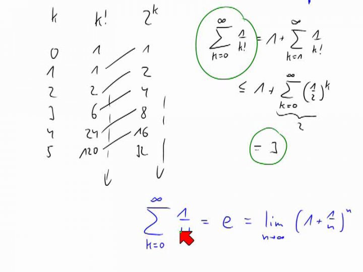 M2 2014-06-13 04 Exponentialreihe und Nullfolgenkriterium