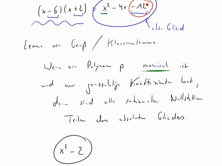 M2 2014-10-29 05 Das Lemma von Gauß (Klausurversion)