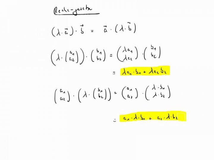 M2 2017-05-29 05 Zusammenhang zwischen Skalarprodukt und Matrixmultiplikation