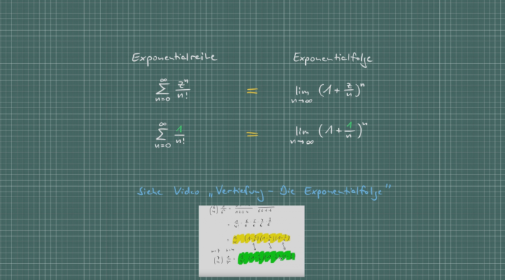 M3 2017-10-26 01 Vertiefung - Exponentialreihe und Exponentialfolge