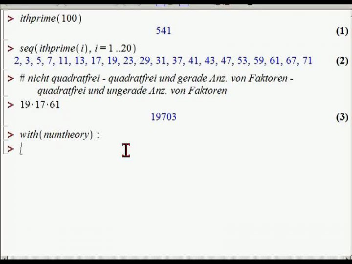 M1 2013-10-23 04 Beispiel - Mertenssche Vermutung
